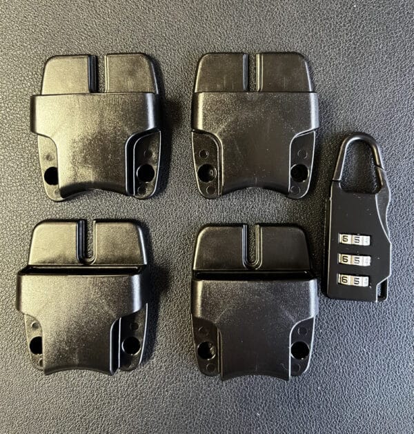 Genuine RotoSpa Cover / Lid Lockable securing Clips x4 Rotospa