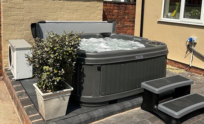 residential hot tub heat pump
