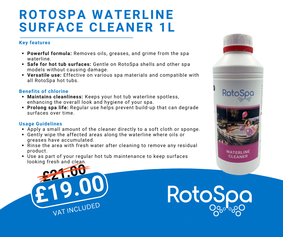 RotoSpa Waterline Surface Cleaner 1l